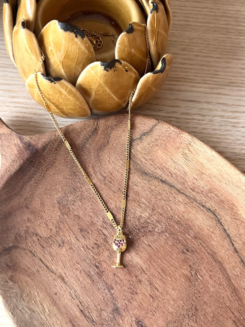 Eras Collection: Evermore Champagne Necklace - Afbeelding 6