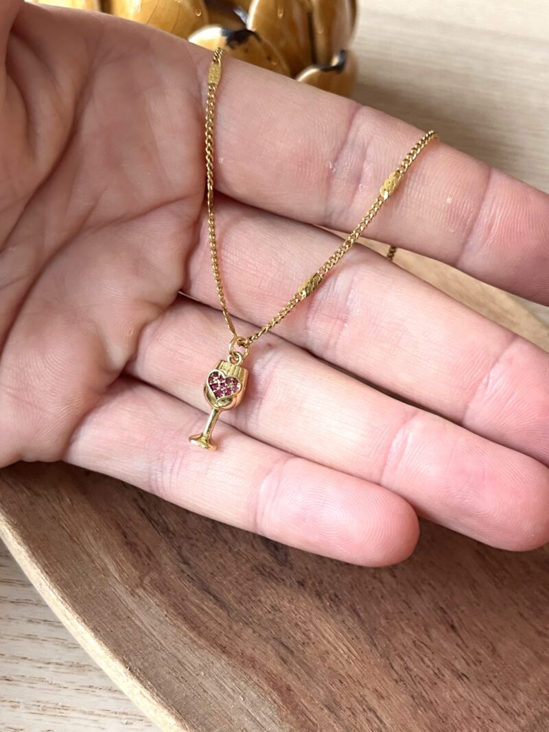Eras Collection: Evermore Champagne Necklace - Afbeelding 8