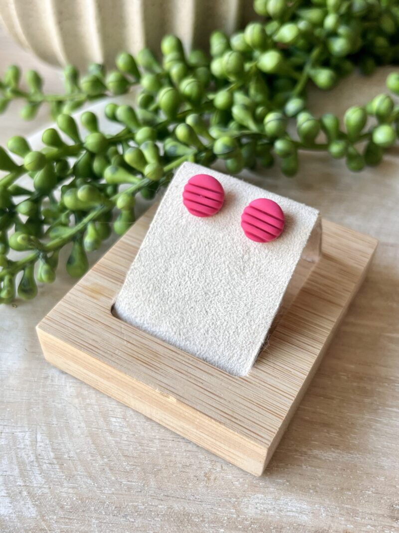 Festival of Colours Collection: Pink Studs