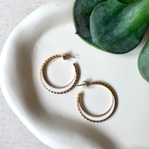 Classic Collection: Creolen White-Gold