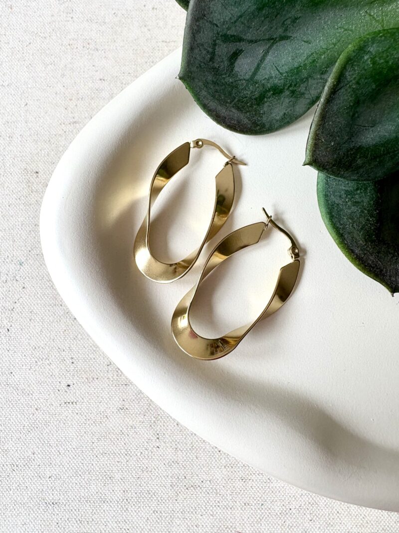 Classic Collection: Creolen Twist Gold