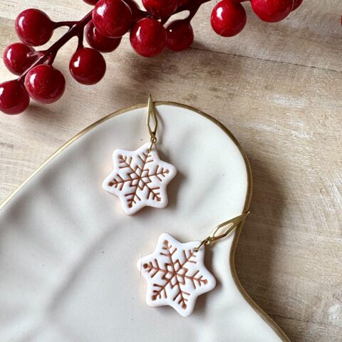 Holiday Collection: Gingerbread Snowflakes