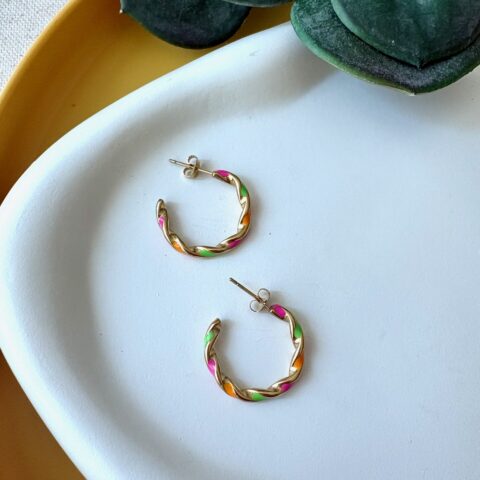 Dolce Vita Collection: Coloured Hoops