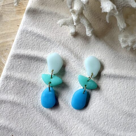 Coastal Stories: Seaglass Danglers