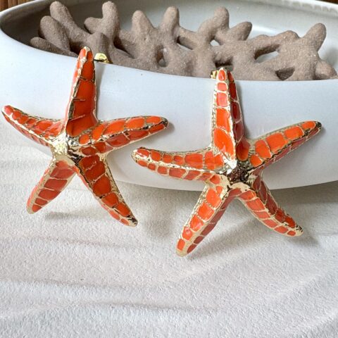 Coastal Stories: XL Starfish Orange