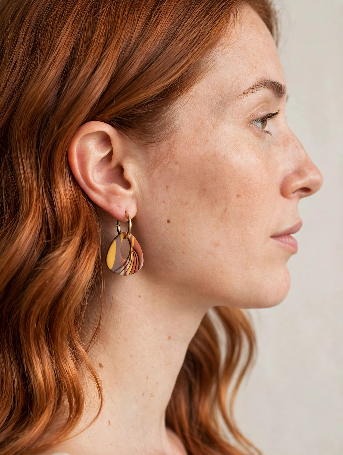 Cinnamon Soul Collection: Cecile Hoops